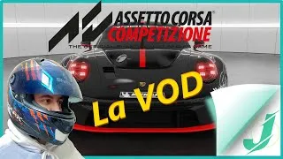 Miniature : Assetto Corsa Competizione ou comment finir 5ième avec le volant à l'équerre.