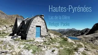 Miniature : Lac de la Glère, refuge Packe. Pyrénées, randonnée bivouac. Néouvielle. Solo mountain hiking camping