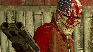 Miniature : You're in a slasher movie but it's  PAYDAY 3 [Gmod/Payday]