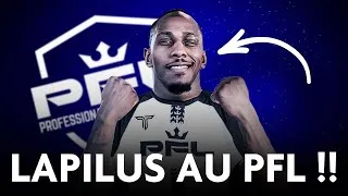 Miniature : 🇫🇷 Taylor Lapilus signe au PFL !!