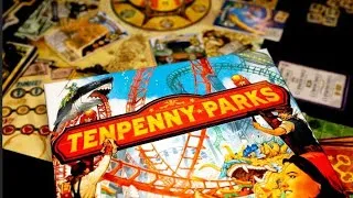 Miniature : Tenpenny parks. Construisez votre🎪 parc d'attractions 🎡🎢 Explipartie solo.🍿🎠.