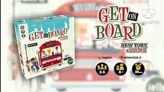 Miniature : 🗽🚍 Get On Board le jeu 🎲 en expli-partie à New-York 🗽🚍