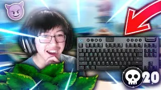Miniature : Je Test le Nouveau MEILLEUR CLAVIER Pour Fortnite à 300 balles - Logitech G915
