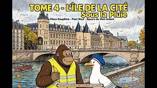 Miniature : L'ile de la Cité en BD ( Générer par IA d'après mes photos)