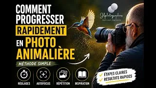 Miniature : Comment progresser rapidement en photo animalière (méthode simple)