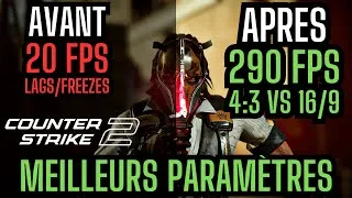 Miniature : *NOUVEAU* Meilleurs paramètres graphiques CS2 Counter Strike 2 CS 2 (Boost FPS, saison 3)