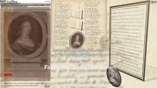 Miniature : Mlle de la Vigne - Réponse à Pavillon ou Moi qui sus mourir et renaître - XVIIe s