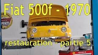 Miniature : restauration Fiat 500f 1970 - Frein, toit, vidange, purge, tambours  - DIY - tuto - on avance