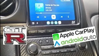 Miniature : DIY - NISSAN GT-R R35 Carplay Android Auto upgrade - conserve les manos - Tuto Français French