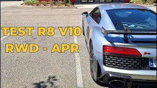 Miniature : Je test la R8 V10 préparé APR - une R8 propulsion ! RWD ! un moment magique !