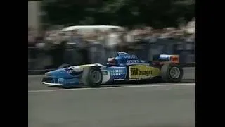 Miniature : 1995 June 21 - Michael Schumacher demo Benetton B195 @ Brandenburg Gate, Berlin
