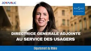 Miniature : Sophie, Directrice Générale Adjointe (DGA), pôle Proximité et Solidarités, au Département du Rhône