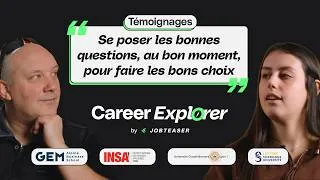 Miniature : Career Explorer : témoignages