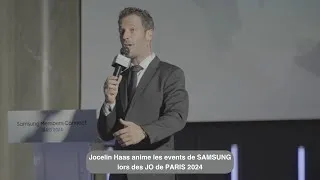Miniature : Jocelin Haas anime le gala de Samsung lors des JO de Paris 2024
