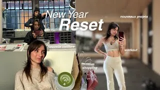 Miniature : Bien commencer 2026✨| Nouvelle coiffure, shopping, workout, organisation | Vlog