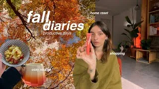 Miniature : Fall diaries🍂Journées productives d'automne | shopping, routine, nouvelle habitudes