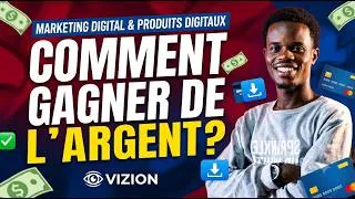 Miniature : C’est quoi le Marketing Digital & les Produits Digitaux ? (Explication Simple) + Tout sur VIZION