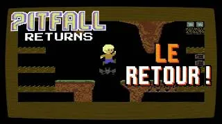 Miniature : Pitfall Returns C64-Demo6- Gameplay complet - Jeu retrogaming plateforme 8bit
