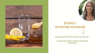 Miniature : étape numéro 3 rituel du matin