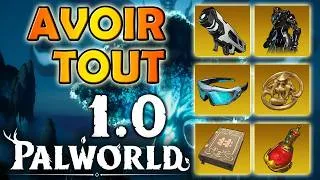 Miniature : 👉 💥 TOUS les PLANS LÉGENDAIRES, ACCESSOIRES & AMÉLIORATIONS ! PALWORLD 1.0 🔥🎮