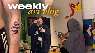 Miniature : dessin, tattoos & la suite de ma peinture 