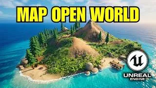 Miniature : Créer une MAP OPEN WORLD pour TON JEU sur Unreal Engine 5 | Tutoriel débutant