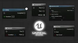 Miniature : Les nodes les plus IMPORTANTES sur Unreal Engine 5 | Tutoriel débutant