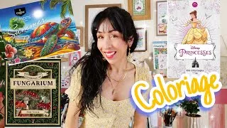 Miniature : Coloriage et présentation nouveaux livres. 🐟✨️🍉☀️🌺