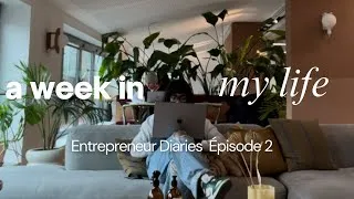 Miniature : Vision board 2025 & organisation | Une semaine dans ma vie de maman freelance 🎥💻