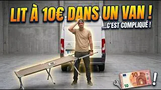 Miniature : j'installe un lit à 10€ dans mon van ! (meilleur que tous les autres lit !!)