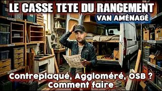 Miniature : Comment Aménager les rangements de son Van (léger et solide !!!)