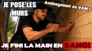 Miniature : Je pose le Lambris dans le VAN (ca fini MAL! )