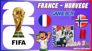 Miniature : 🇫🇷 FRANCE - NORVEGE 🇳🇴 : Coupe du Monde Game Boy ⚽🏆