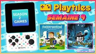 Miniature : Playtiles S2 Sem 9 : Jeux 18/24 ✅ Rise of the Penguins🐧❄️ / Pokettohiro ⚔️🐦