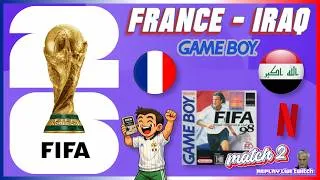 Miniature : 🇫🇷 FRANCE - IRAK 🇮🇶 : Coupe du Monde Game Boy ⚽🏆