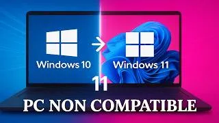 Miniature : 🔴 INSTALLER WINDOWS 11 SUR UN PC NON COMPATIBLE avec FlyBy 11