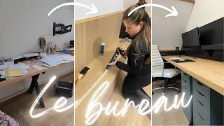 Miniature : #45: LE BUREAU ENFIN FINI (AVANT/APRÈS) • ON REPRENDS LES TRAVAUX CHEZ NOUS!
