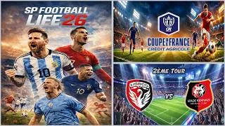 Miniature : ⚽ FL 2026 🇫🇷 ▶️ US Boulogne - Stade Rennais FC (Coupe De France / 2ème Tour) 🎮