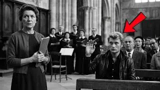 Miniature : Une cheffe de chœur d’église invite Johnny Hallyday à chanter—sa chanson la laisse en larmes