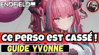 Miniature : YVONNE : Le Build DÉVASTATEUR qui gèle le jeu ! ( Guide Arknight Endfield )