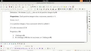 Miniature : Avdvanced Calculus (02) Properties of N