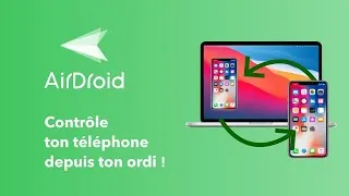 Miniature : [Tuto] [FR] | AirDroid - Contrôler son téléphone avec son PC (et plus...)! [IOS & ANDROID] (2025)