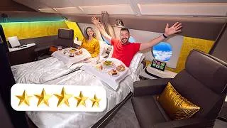Miniature : Je teste la Première Classe d'Avion la plus chère du monde ! (30 000€ le vol)