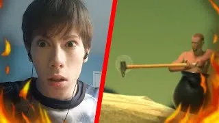 Miniature : Je deviens fou sur Getting Over It et je détruis une chaise avec un marteau !!