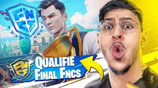 Miniature : Je me QUALIFIE vraiment en FINAL des FNCS !? 🏆 (c'est un truc de malade)