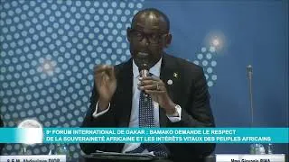 Miniature : 8e Forum International de Dakar : Bamako demande le respect de la souveraineté africaine et...