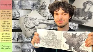 Miniature : Je NOTE les DESSINS de mon CARNET (certains sont ignobles...)