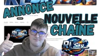 Miniature : 👉 Annonce : Maël lance sa chaîne Rocket League – RL Sky est en ligne !