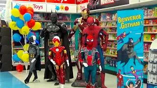 Miniature : Picwictoys Caméra cachée avec Batman et Spiderman