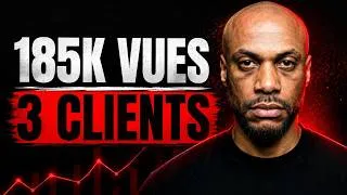 Miniature : 185 000 vues et seulement 3 clients, La leçon la plus brutale de ma carrière